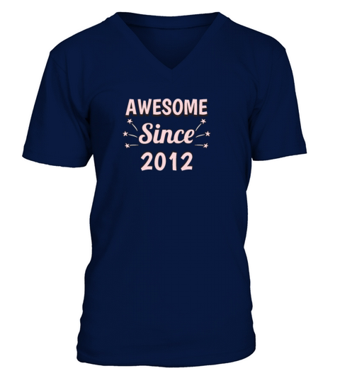 Birthday 2012 awesome Men's V-Neck T-shirt