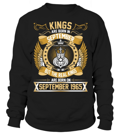 The Real Kings Are Born On September 1965 Women's Sweatshirt