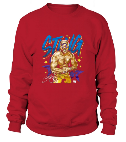 500 LEVEL Sting WWE  Sting Old School Sweatshirt Unisex