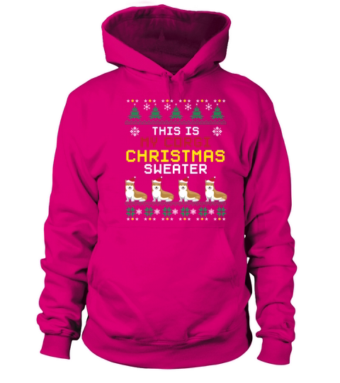 Corgi Christmas Corgi Dog Christmas Shirt Women's Hoodie