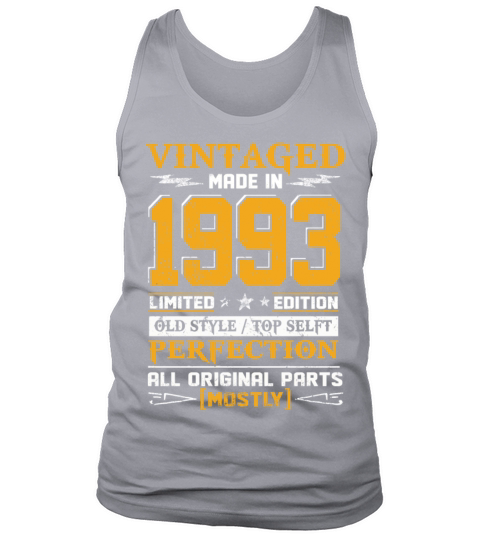 Vintaged Made In 1993 Limited Editon Men's Tank Top