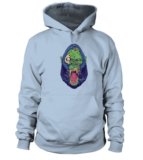 Monkey Gorilla Monster Scared Men's Hoodie