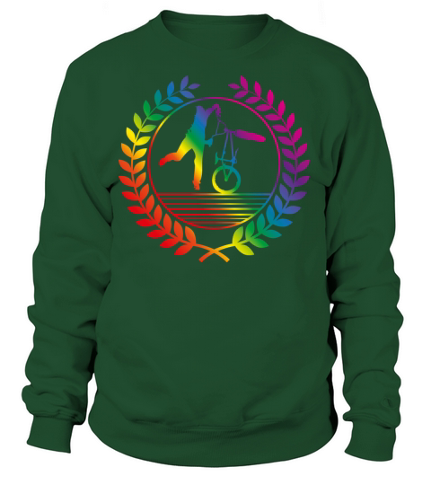 BMX Bicycle rainbow Women's Sweatshirt