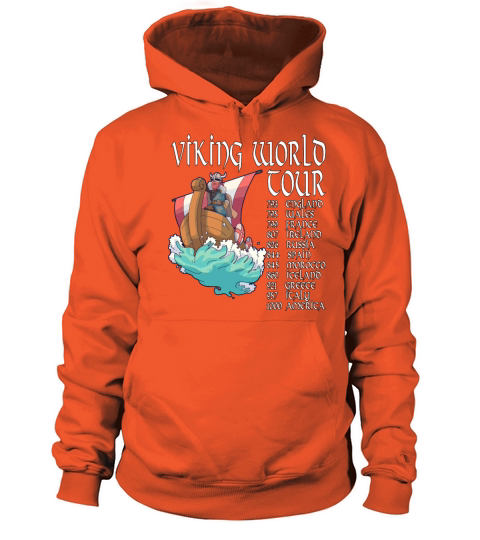 Viking World Tour Vikings Valhalla Odin for a Men Women's Hoodie
