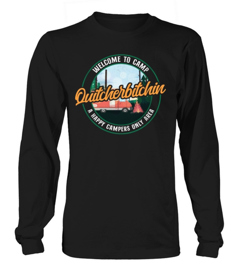 Camping Welcome To Camp Women's Long Sleeve