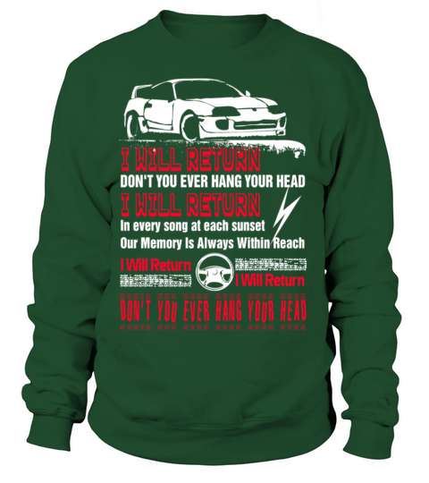 Racing - Dont you ever hang your head t-shirt Women's Sweatshirt