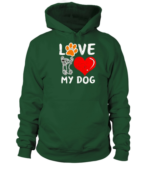 Dog Love Men's Hoodie