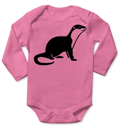 Otter Long Sleeve Baby One-Piece