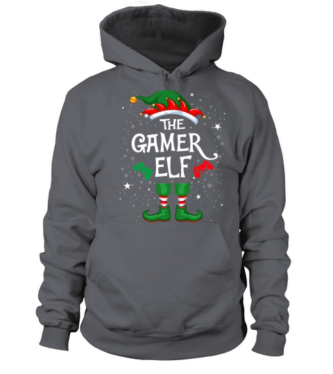 Christmas Gamer Elf Matching Family Group The Game Women's Hoodie