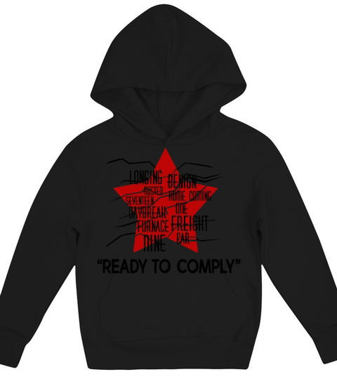 The winter soldier activation code Ready to Comply Kids Hoodie