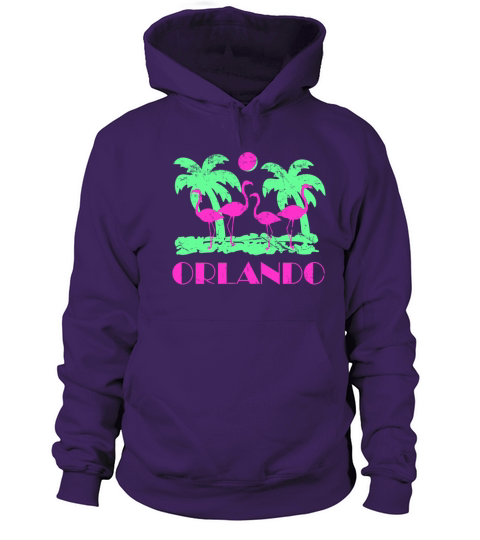 Retro Orlando Florida Women's Hoodie