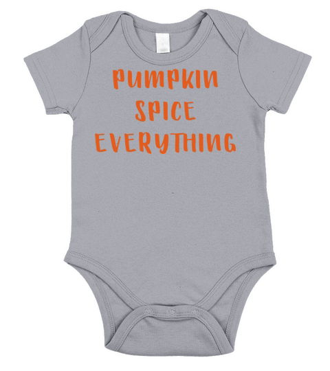 Pumpkin Spice Everything Short Sleeve Baby One-Piece