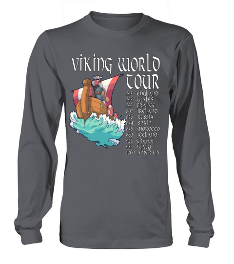 Viking World Tour Vikings Valhalla Odin for a Men Women's Long Sleeve