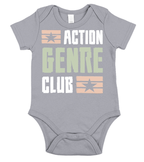 Action Genre Club Short Sleeve Baby One-Piece