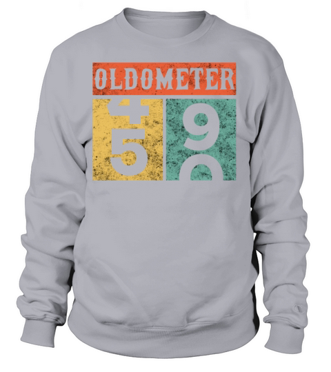 Oldometer 50th Birthday Counting Shirt Women's Sweatshirt