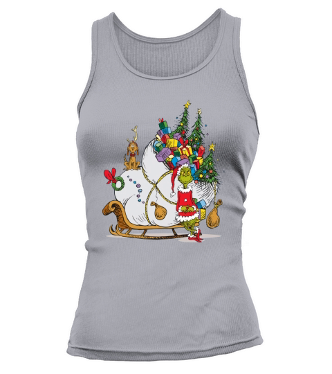 Dr Seuss Grinch Sleigh Tank top Woman