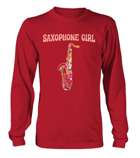 Saxophone Saxophonist Sax Saxo Women's Long Sleeve