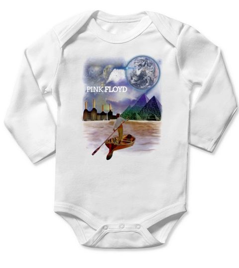 PINK FLOYD Long Sleeve Baby One-Piece