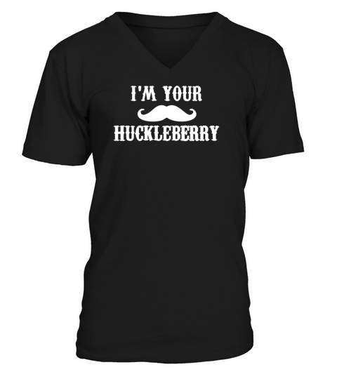 Im Your Huckleberry Men's V-Neck T-shirt
