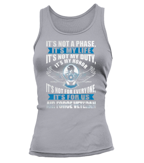 Veteran - It s for Air Force Veteran. Military Tank top Woman