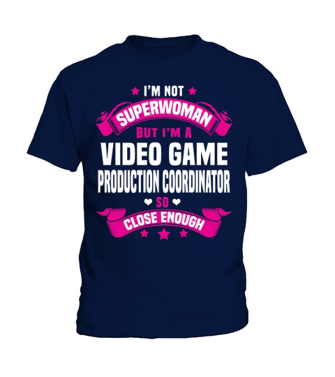 Video Game Production Coordinator Kids T-Shirt