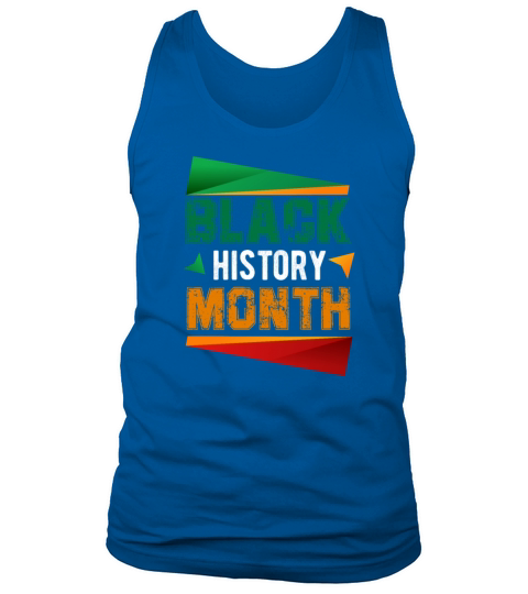 Black lives matter Black history sloga Men's Tank Top