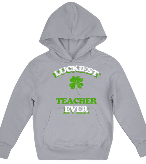 St Patricks Day Teacher Cute Apparel Kids Hoodie