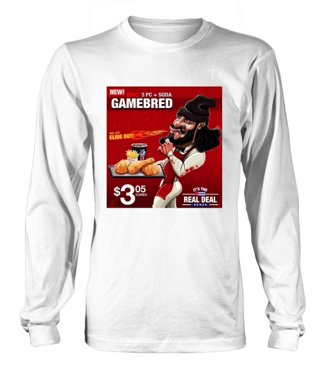 Jorge Masvidal 3 Piece and a Soda MMA Fighter Chicken Long sleeved Unisex