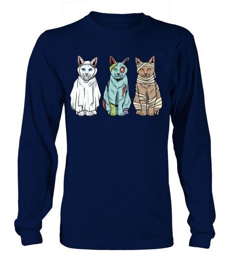 Halloween Cat Cats Women's Long Sleeve