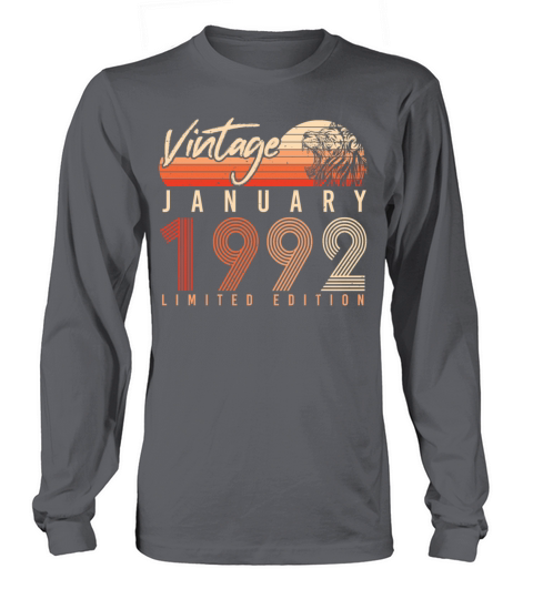 1992 January Gift Idea Vintage Women's Long Sleeve