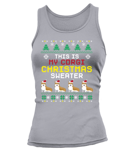 Corgi Christmas Corgi Dog Christmas Shirt Women's Tank Top