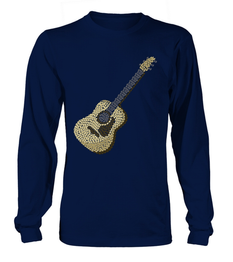 Electric Acoustic Classical Guitar Women's Long Sleeve