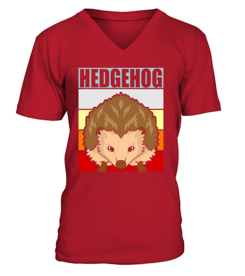 Hedgehog Men's V-Neck T-shirt