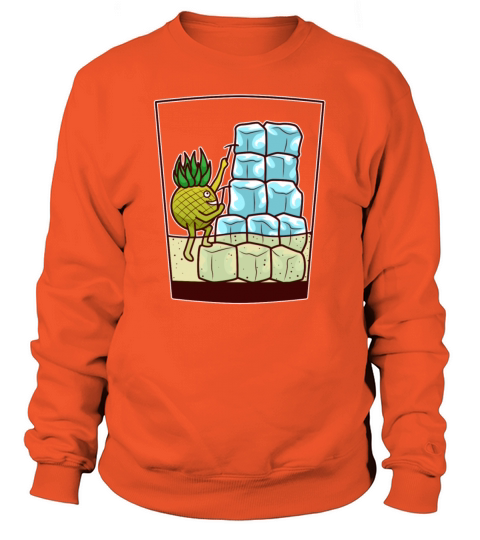Pina Colada Pineapple Climbing Drink Juice Women's Sweatshirt