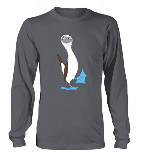 Blue-footed booby shirt Long sleeved Unisex