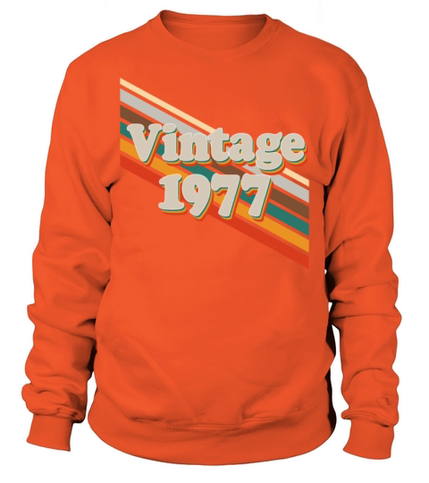 Retro Vintage 1977 Men's Sweatshirt