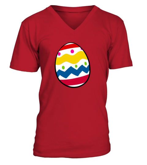 Easter Egg V-Neck T-shirt