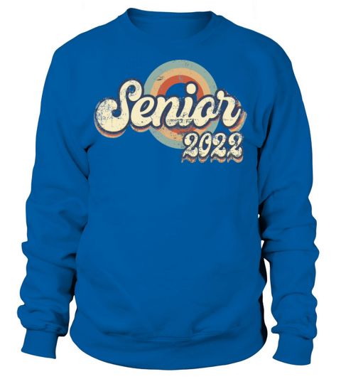 retro vintage senior 2022 Men's Sweatshirt