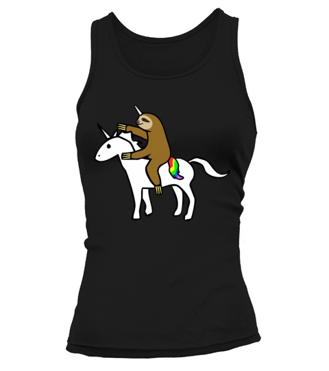 Slothicorn Riding Unicorn - Mug Tank top Woman