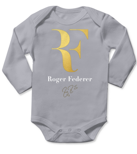 Roger Federer RF Long Sleeve Baby One-Piece