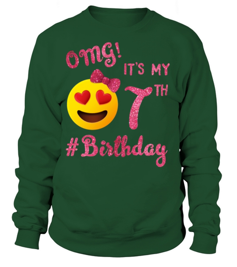 It’s My 7th Birthday T-Shirt Gift Women's Sweatshirt