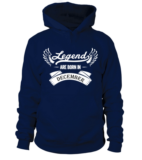 Legends are born in December Men's Hoodie