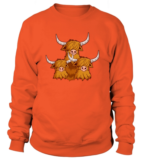 Highland Cow Scottish Cattle Scottish Women's Sweatshirt