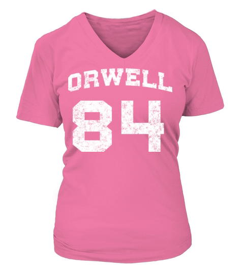 Orwell 84 Women's V-Neck T-shirt