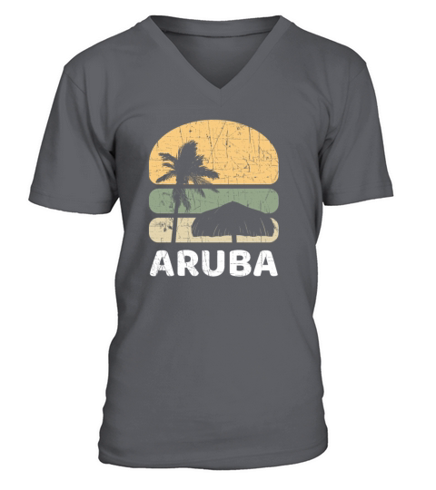 aruba Men's V-Neck T-shirt