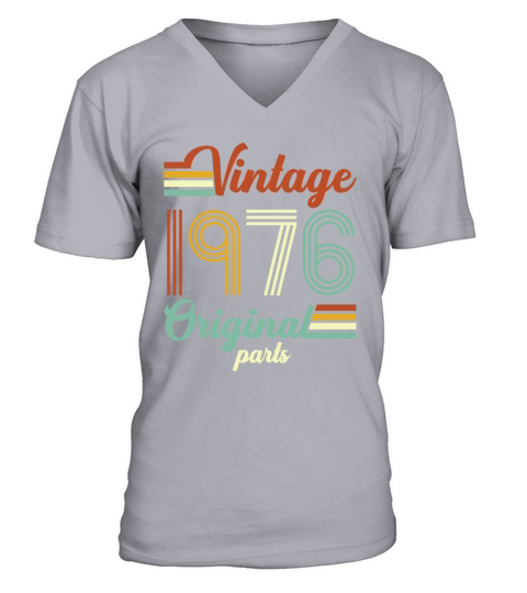 Vintage 1976 Original Men's V-Neck T-shirt