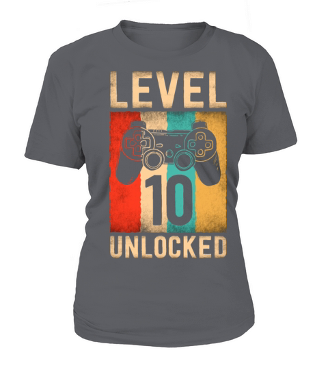Level 10 Unlocked 10th Birthday Party Women's T-Shirt