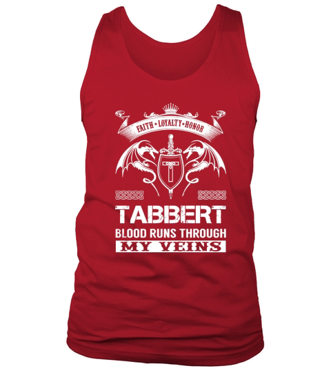 TABBERT Blut läuft durch meine Adernamen-Shirts Tank Top Unisex