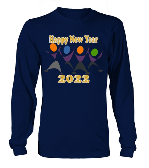 happy new year 2022 Women's Long Sleeve
