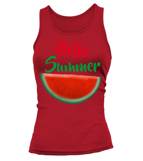 Hello Summer Vacation Women's Tank Top